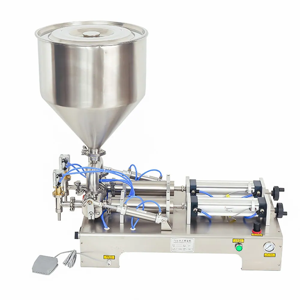 YH500 Semi-automatic Pneumatic horizontal filling machine