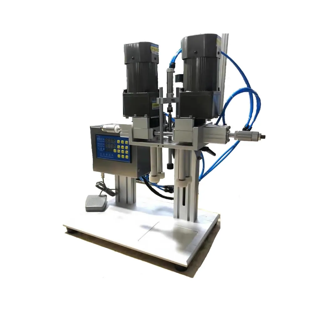 XLSGJ6300 Desktop pneumatic semi-auto capping machines for triggers