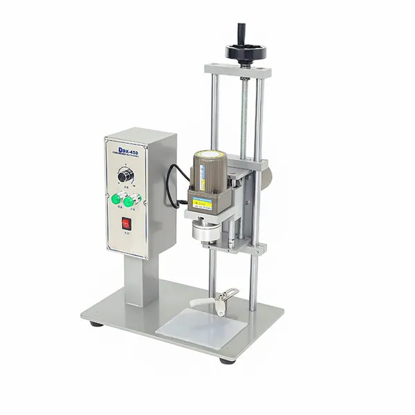 DDX450 Desk Semi-automatic capping machine for metal cap
