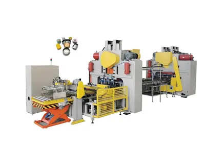 Automatic metal cap making machine