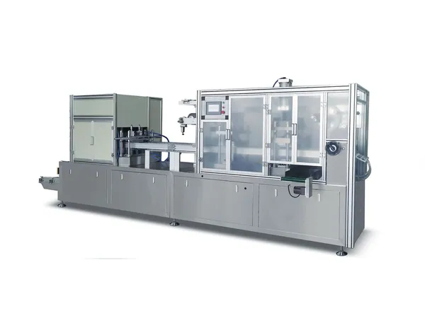 Automatic PP blister packing machine for yogurt/medicine